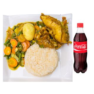 White Rice+chicken casserole