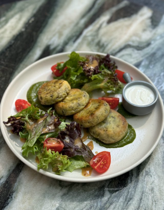 Сирники зі шпинатом (340g)