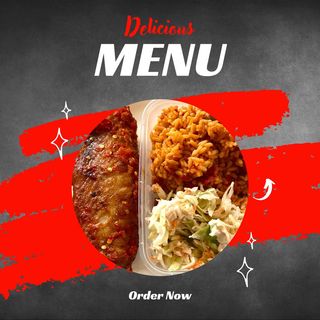 Jollof rice combo + turkey