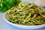 Maccheroni al pesto