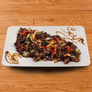 Piletina u kiselo slatkom sosu + Coca-Cola 0.33l