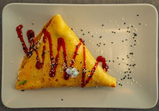 PROSCIUTTO HAM &CHEESE  CREPE