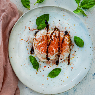 Burrata En Robe Glacée