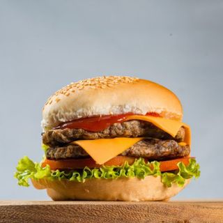 Double hamburger