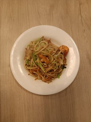 72. Arroz Frito Con Gambas