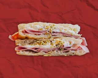 Pizza Focaccia Mortadella