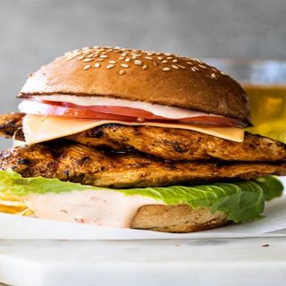 Hambúrguer MAX de Frango Grelhado