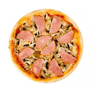 Ветчина и грибы 