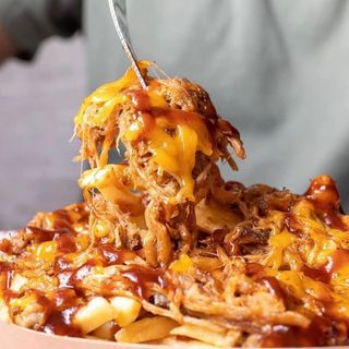 Patatas Fritas Pulled Pork