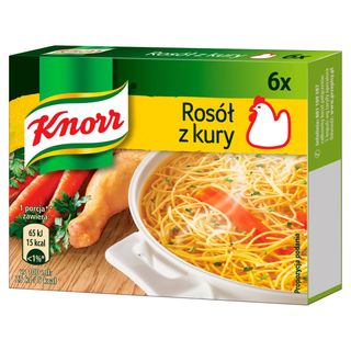 Bulion rosół z kury (6szt.) Knorr. 0.06кг