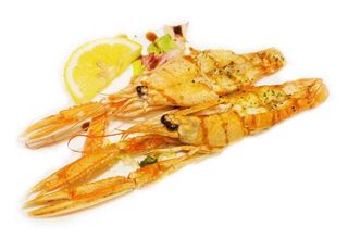 908 Scampi alla piastra - 2 pezzi