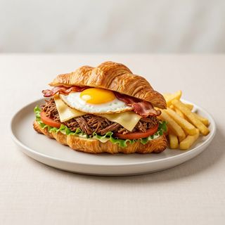 Croissants Especial BP Con Carne Mechada