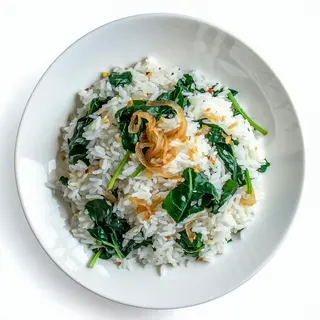 Orez cu spanac