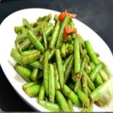 Ejotes Con Salsa Camarones