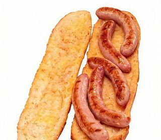 Menú bocadillo de salchichas