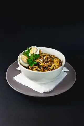 Spicy chicken ramen