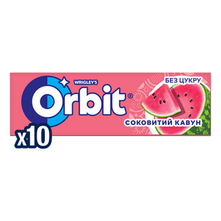Гумка жувальна Orbit Соковитий кавун (14г)