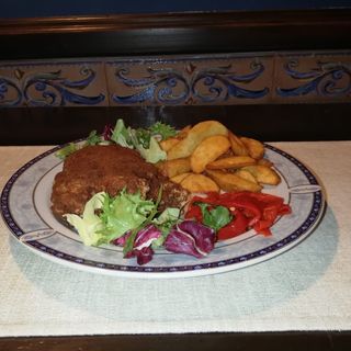 Specialitate spaniola ' Cachopo Asturiano '