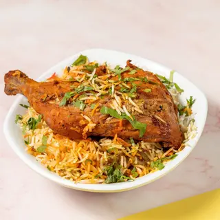 FRIED CHICKEN BIRYANI (BONE)/შემწვარი ქათამი ბირიანი (ძვლებით)