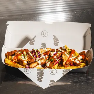 Papas con pollo