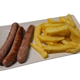 Salchicha Del País Con Patatas