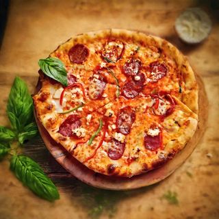 Пица с луканка (300г)