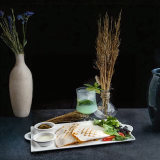 Кесадилья с курицей