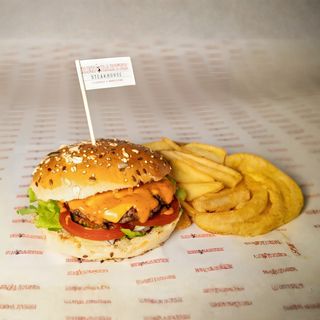 Las Vegas Chipotle Burger + patate