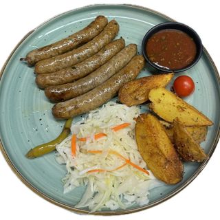 Колбаски мясные