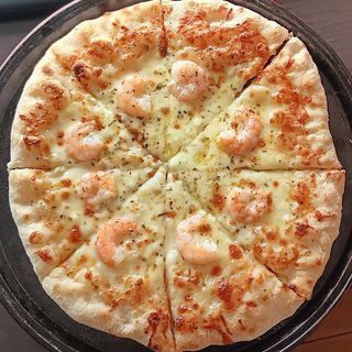 Pizza  de gamba (23 cm.)