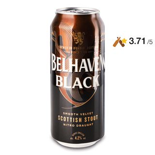 Пиво Belhaven Black темне з/б (0,44л)