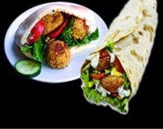 Piadina falafel