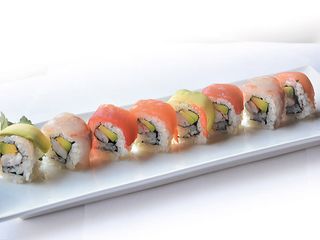 181. Rainbow uramaki