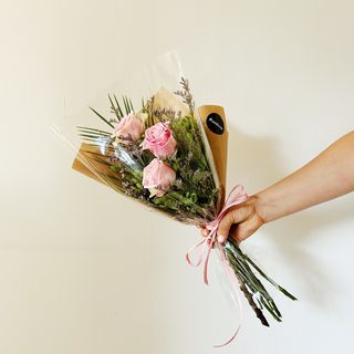 Ramo de 3 Rosas Rosas "Incondicional"