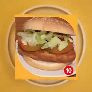 Fish burger
