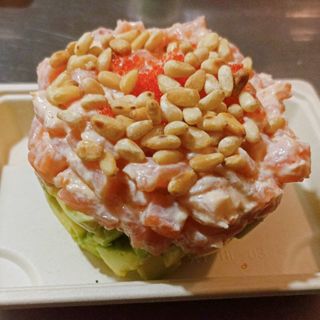 Tartar de salmón