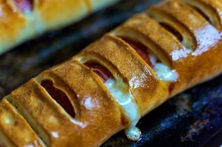 Speck, melanzane, mozzarella