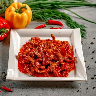 Говядина в кисло-сладком соусе