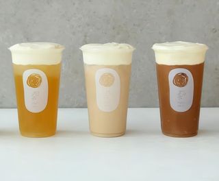 Tè Oolong con mousse di crema