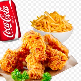 Menú Tiras De Pollo