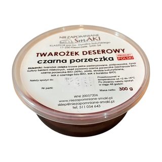 Twarożek deserowy czarna porzeczka 300 g