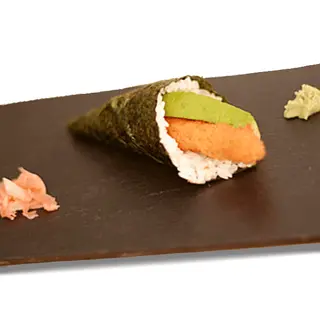 Temaki langostino rebozado (1 ud.)