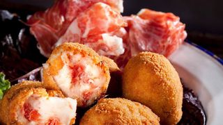 Tapa de croquetas de jamón ibérico (4 uds.)