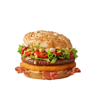 Burger Drwala Ogniste Papryczki