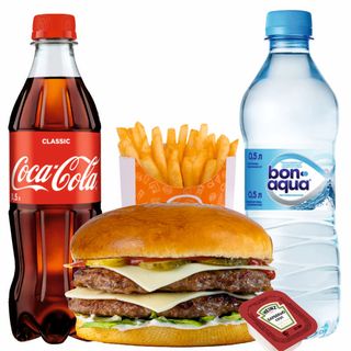 Комбо Чизбургер дабл