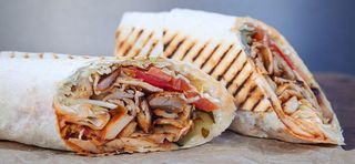 Piadina kebab