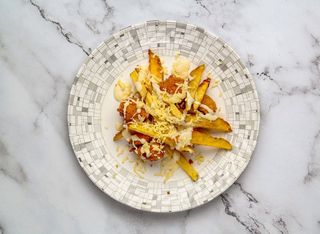 Batatas Fritas com Mozzarella