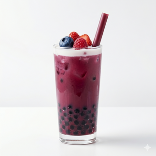 Berrys(Fruta del Bosque) Iced Bubble Tea