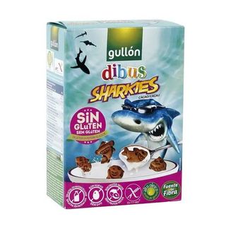 Galletas Dibus Sharkies Gullón Sin Gluten, Sin Lactosa 250 G