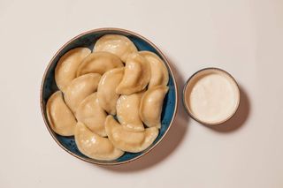 Pierogi ze słonym serem